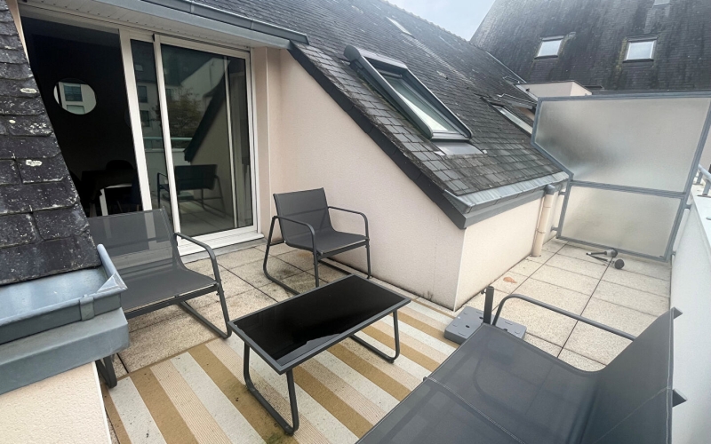 
Appartement Saint Grégoire centre 45 m2  environ et terrasse.
 - Photo 5