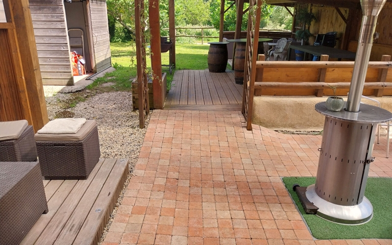 
Maison atypique de 177m²  entre Saint Aubin du Cormier et Mecé !
 - Photo 11